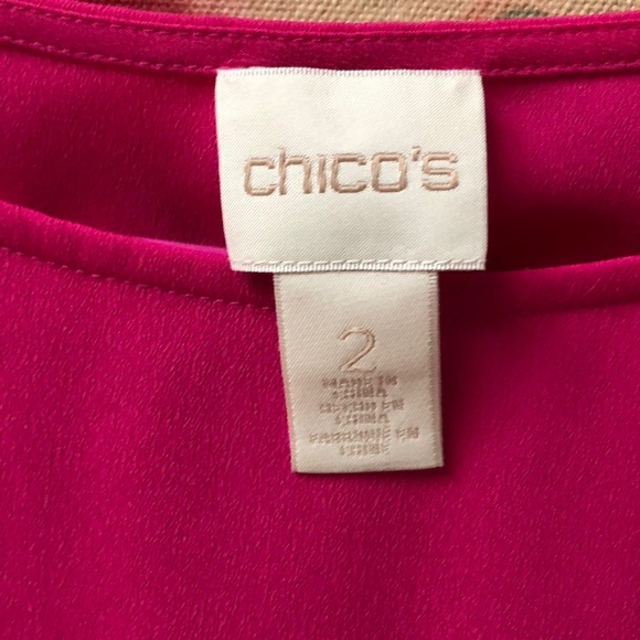Chico’s Pink Top😃 - Picture 2 of 3